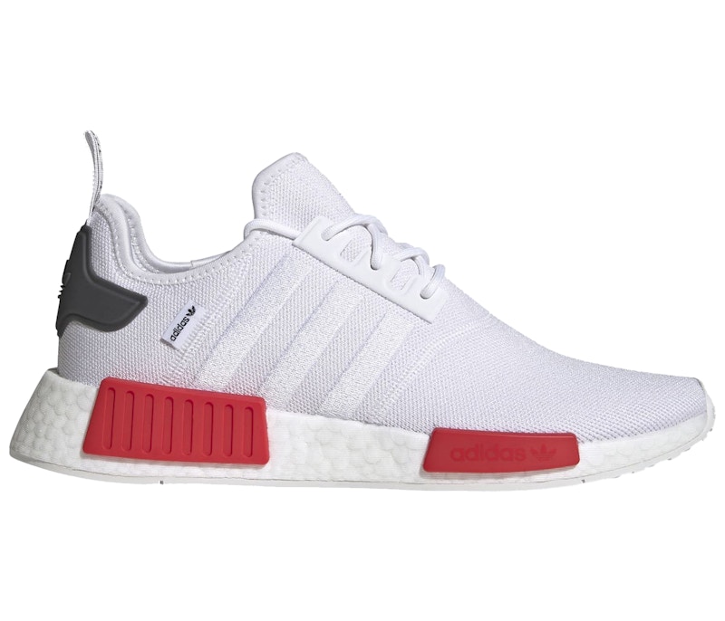 Nmd r1 men's 2025 white and red