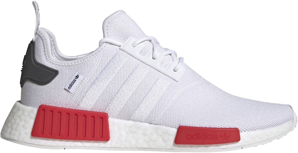 Adidas NMD_R1 Shoes - Men's - Core Black Red - 9.5
