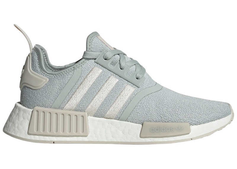 adidas NMD R1 Wonder Silver Aluminium Core White Women s IE0595 US