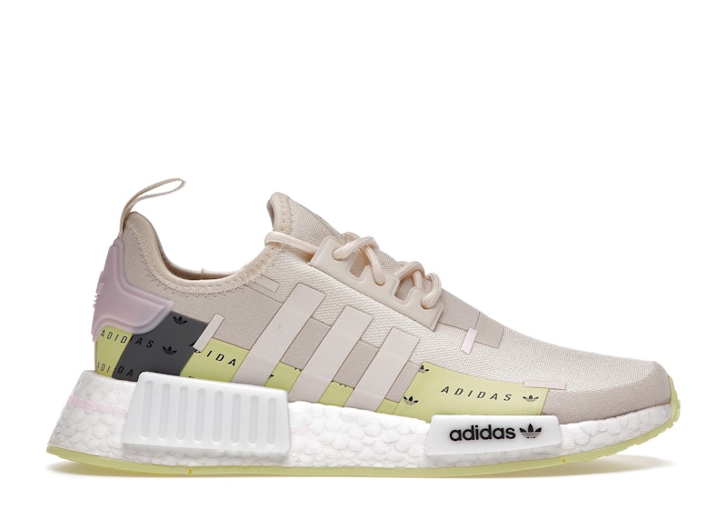 adidas NMD R1 Wonder White Pulse Yellow Pink (Women's) - GZ8014 - US