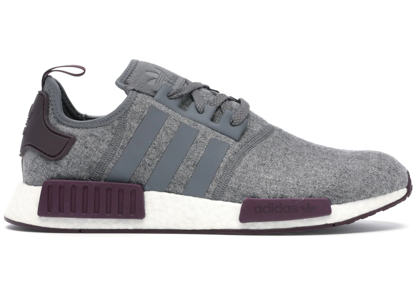 Adidas nmd top grau bordeaux