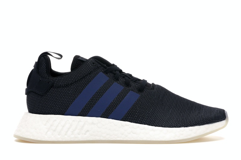 Pre-owned Adidas Originals Nmd R2 (women's) Sneakers In Core Black/noble Indigo/footwear White In Multi