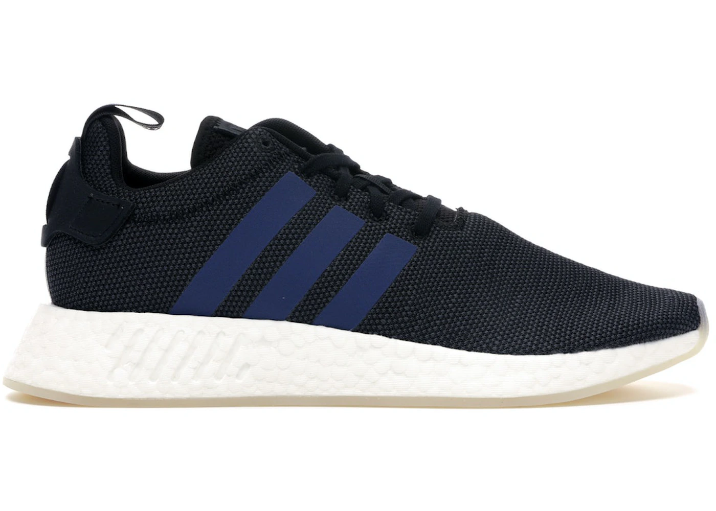adidas NMD R2 Core Black Noble Indigo Women s CQ2008 US