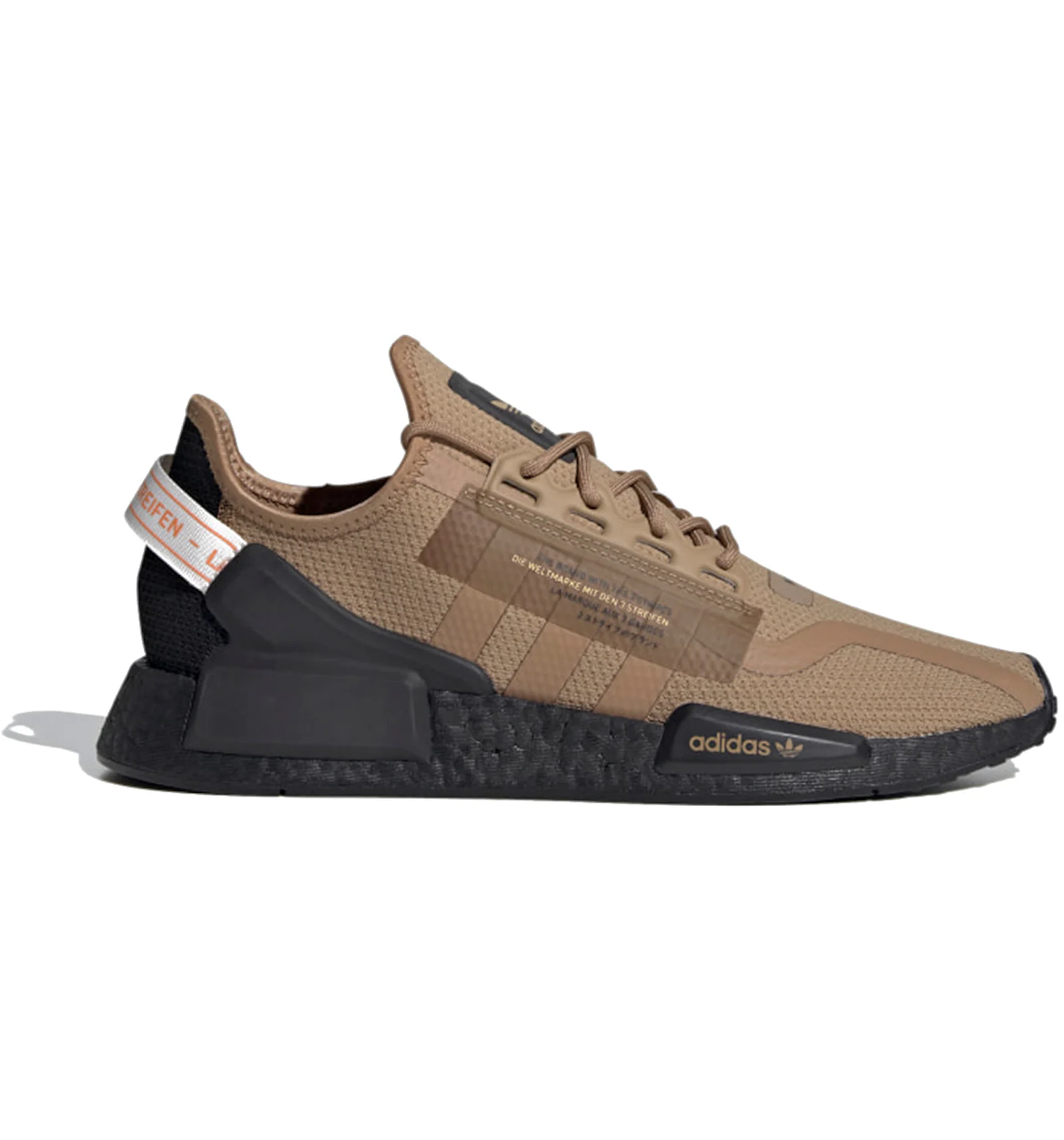 Adidas nmd xr1 black red cardboard brown Clearance