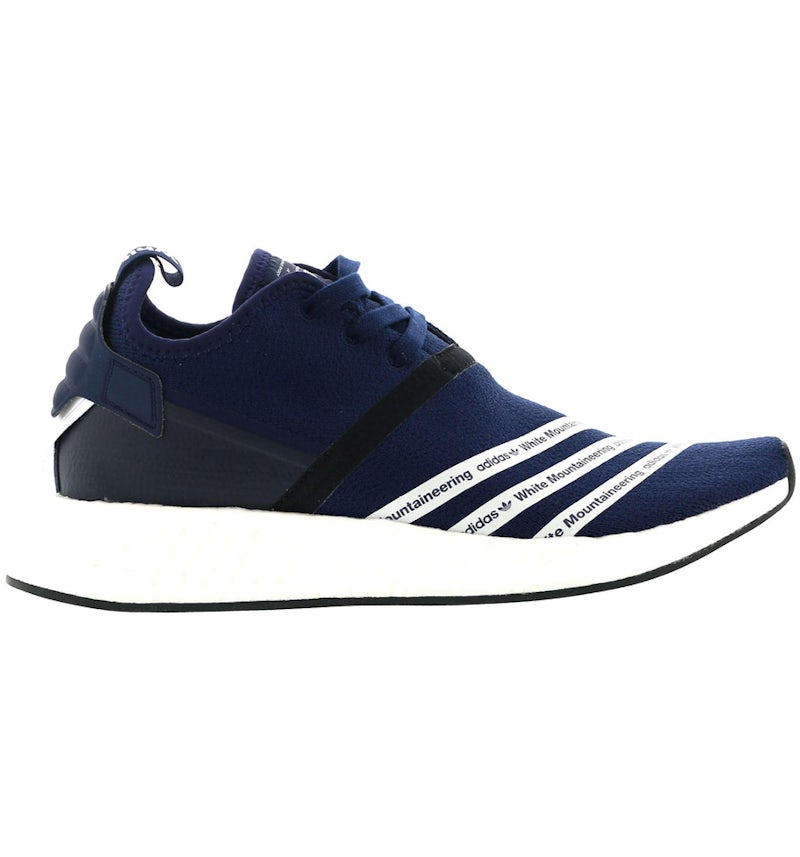 adidas NMD R2 Blanco Montanismo Azul marino Hombre BB3072 MX