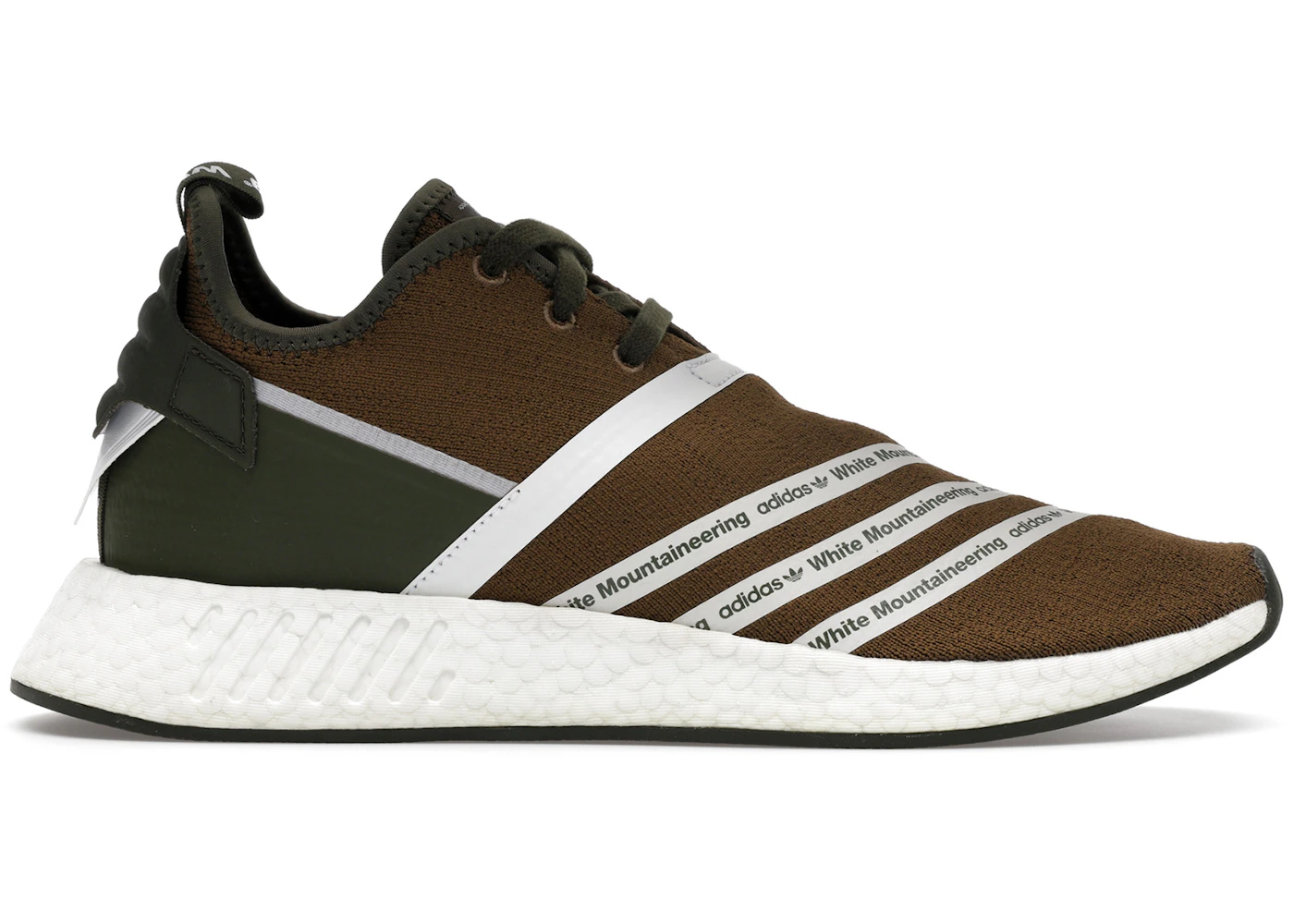 adidas NMD R2 White Mountaineering Trace Olive Men's - CG3649 - US adidas NMD R2 White Mountaineering Trace Olive Men's - CG3649 - US