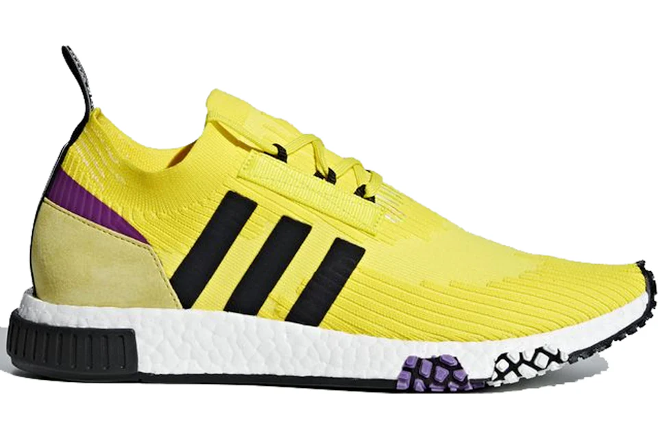 Adidas nmd purple and yellow best sale