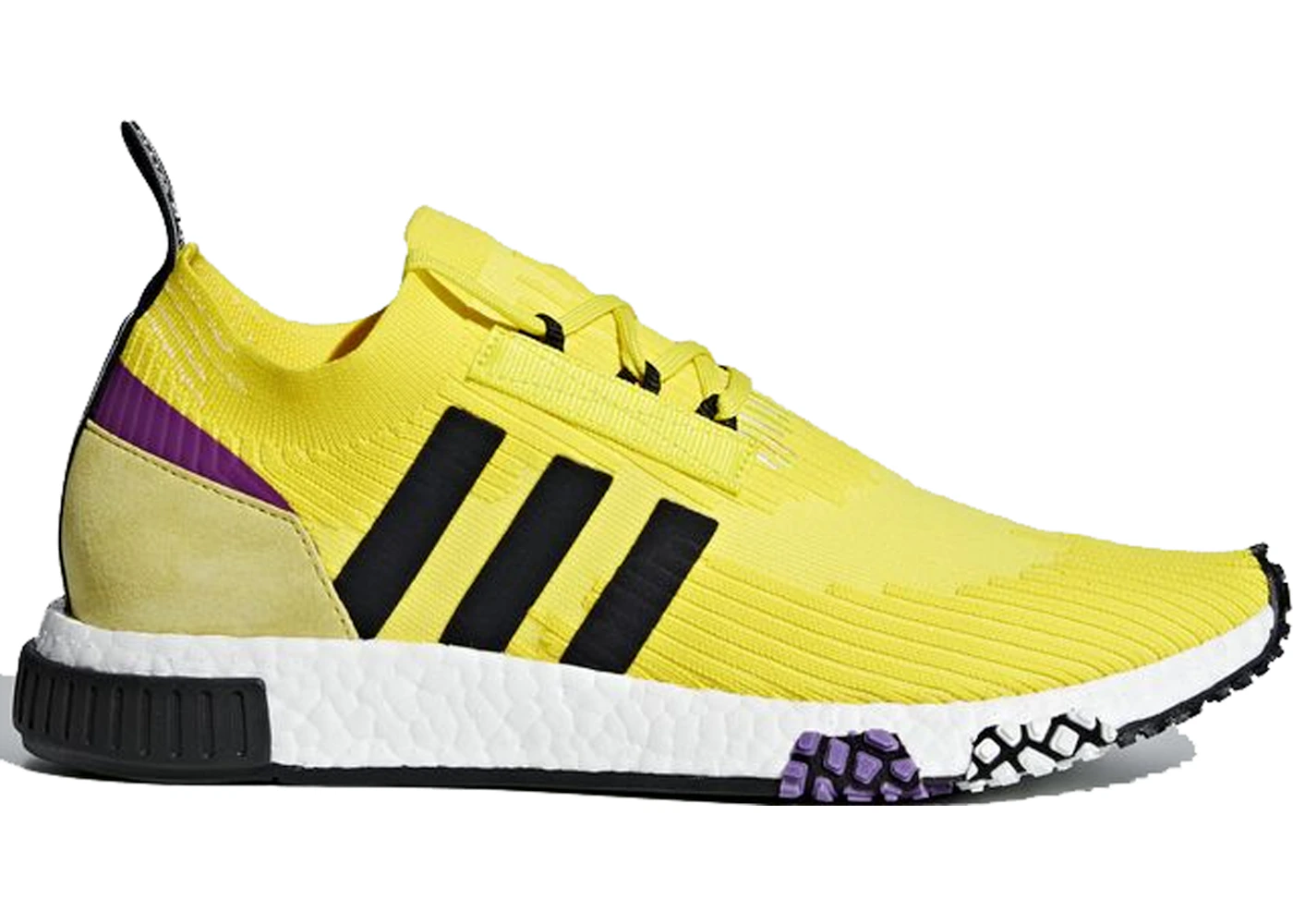 Adidas nmd racer primeknit best sale yellow