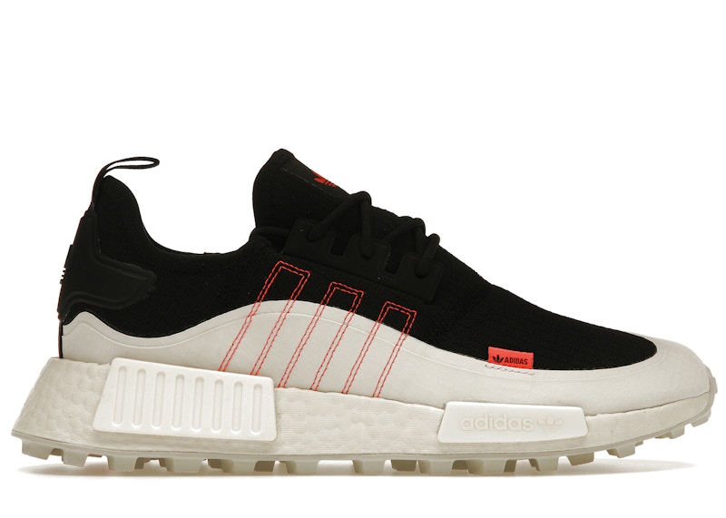 Nmd black shop and solar red