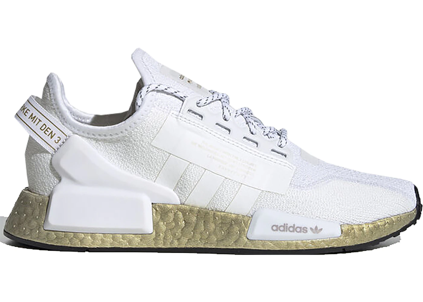 Nmd r1 gold white on sale