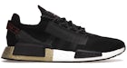 adidas NMD V2 Core Black Gold Metallic