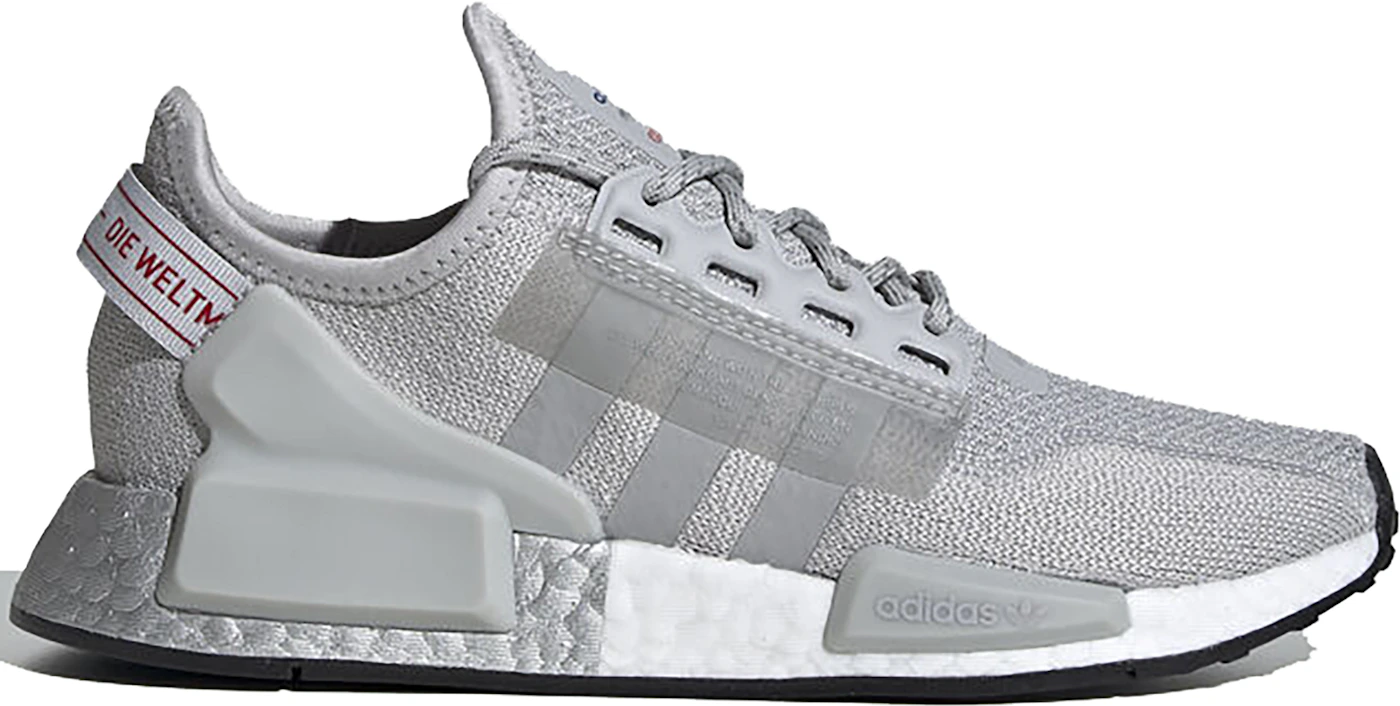 Hver uge Tag ud Næb adidas NMD V2 Grey Two Silver Metallic (Youth) Kids' - FW8049 - US