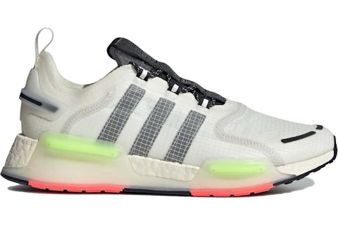 adidas NMD V3 Crystal White Signal Green Solar Pink Men's GW3063