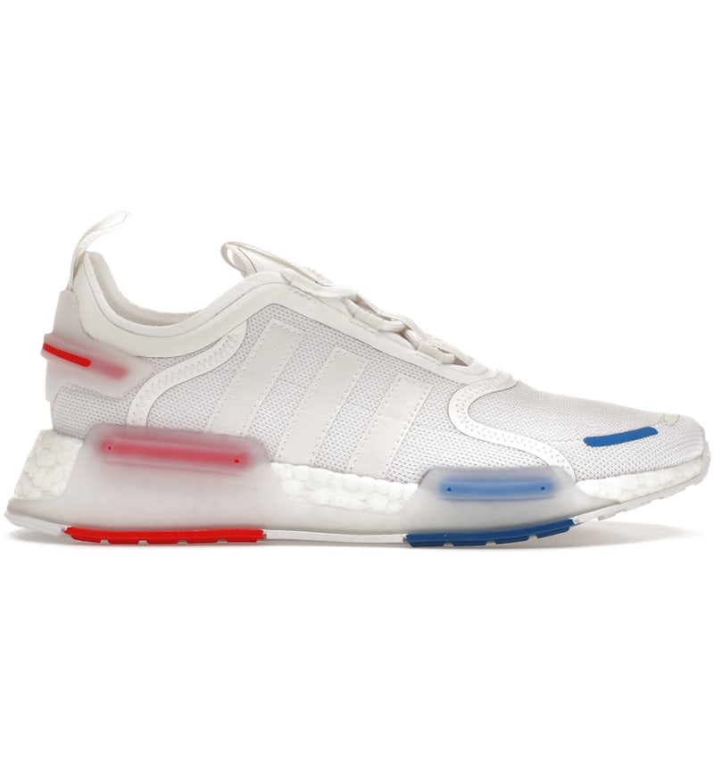 adidas NMD V3 White Red Blue (GS) GZ4312 US