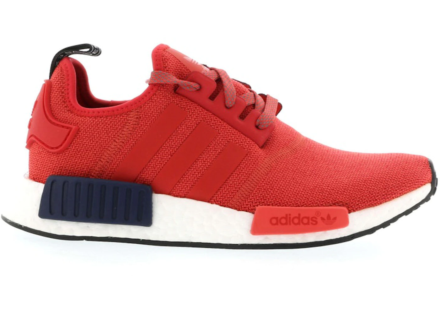 Adidas nmd womens black 2025 and red