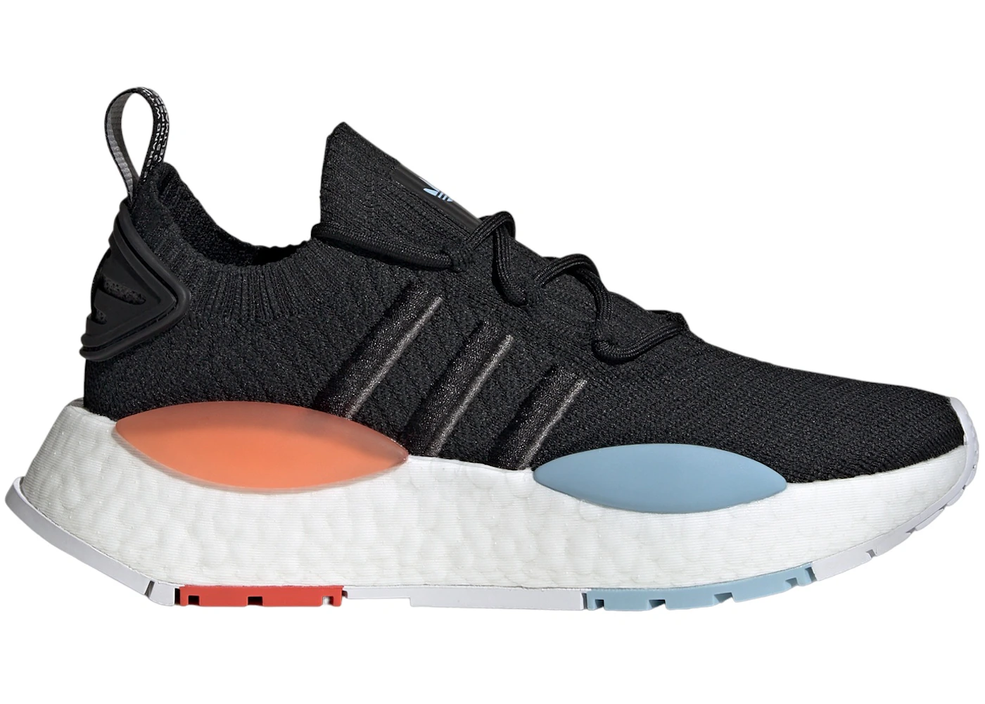 adidas NMD W1 Core Black Cloud White Clear Sky (Women's) - IE9593 - GB adidas NMD W1 Core Black Cloud White Clear Sky (Women's) - IE9593 - GB