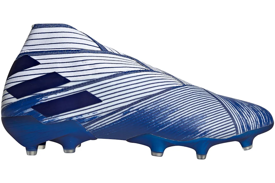adidas Nemeziz 19 FG White Royal Men s EG7323 US