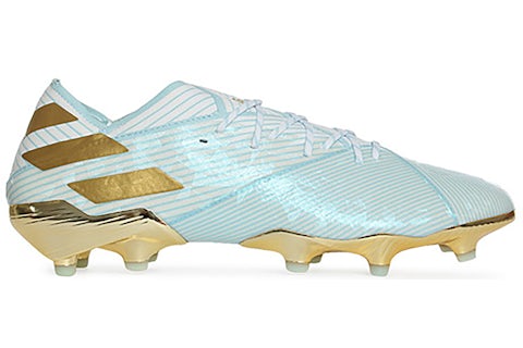 adidas Nemeziz Messi 19.1 FG 15 Year Bold Aqua Gold Men s EE7849 US