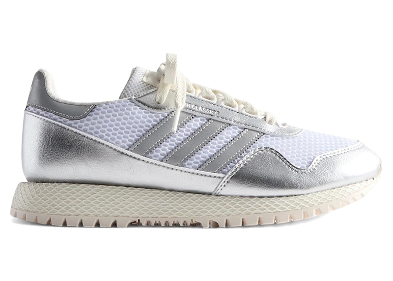 adidas New York Kith White Metallic Silver - JQ9298