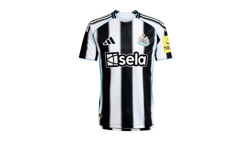 世界有名な United Newcastle adidas FC Black Jersey Authentic Home 25/26 ウェア
