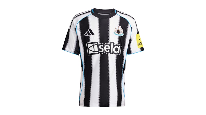adidas Newcastle United FC 25/26 Home Jersey Black White