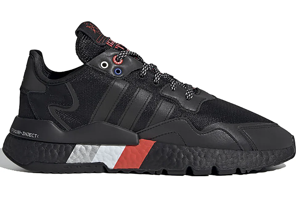 Adidas night top jogger shoes