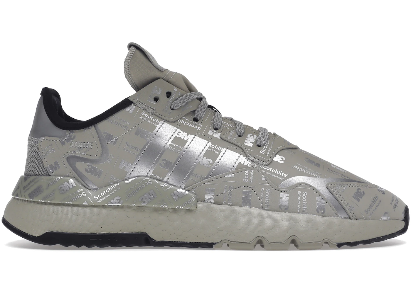 adidas Nite Jogger 3M Grey Men's FV3622 US - Main Image