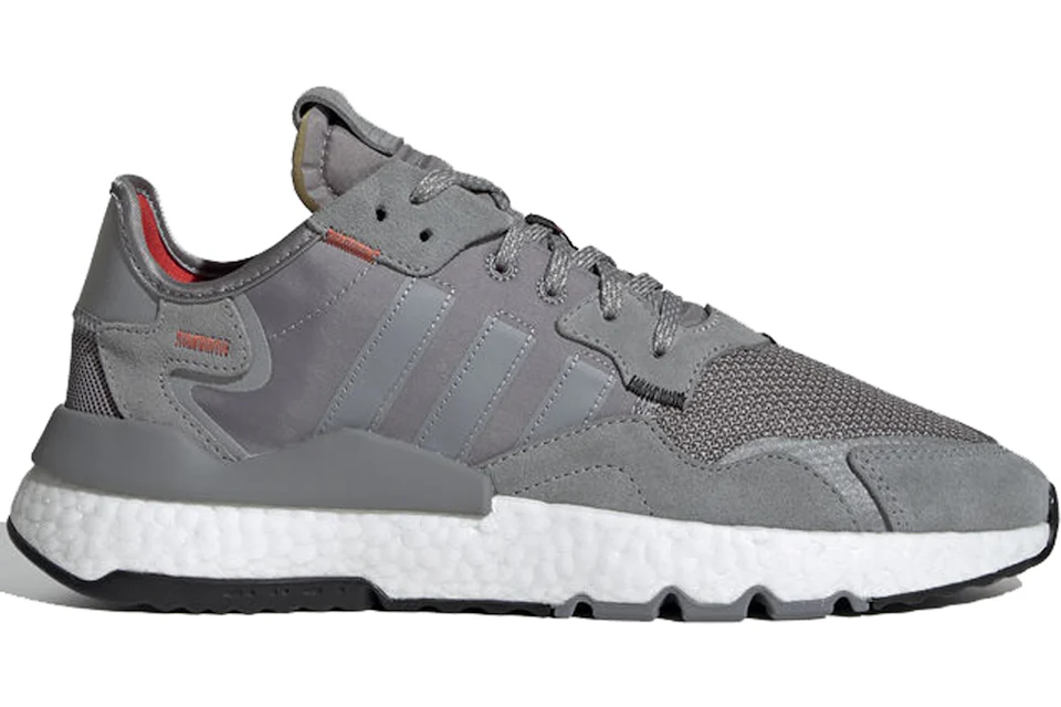 Adidas nite deals jogger 3m grey
