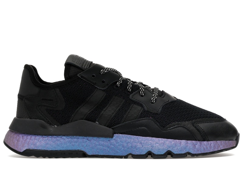 adidas Nite Jogger Black Metallic Boost Men's - FV3615 - US