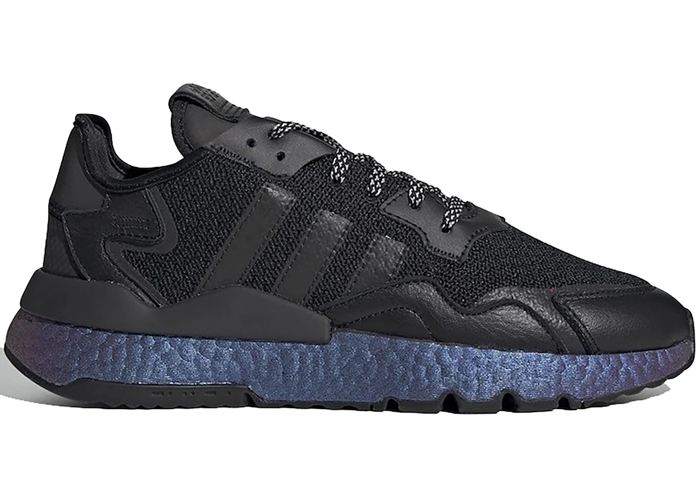 adidas Nite Jogger Black Metallic Boost Men s FV3615 US