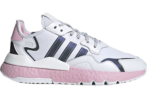 Adidas nite jogger cloud white sales