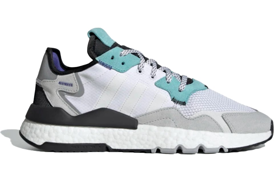 Adidas nite jogger crystal white on sale