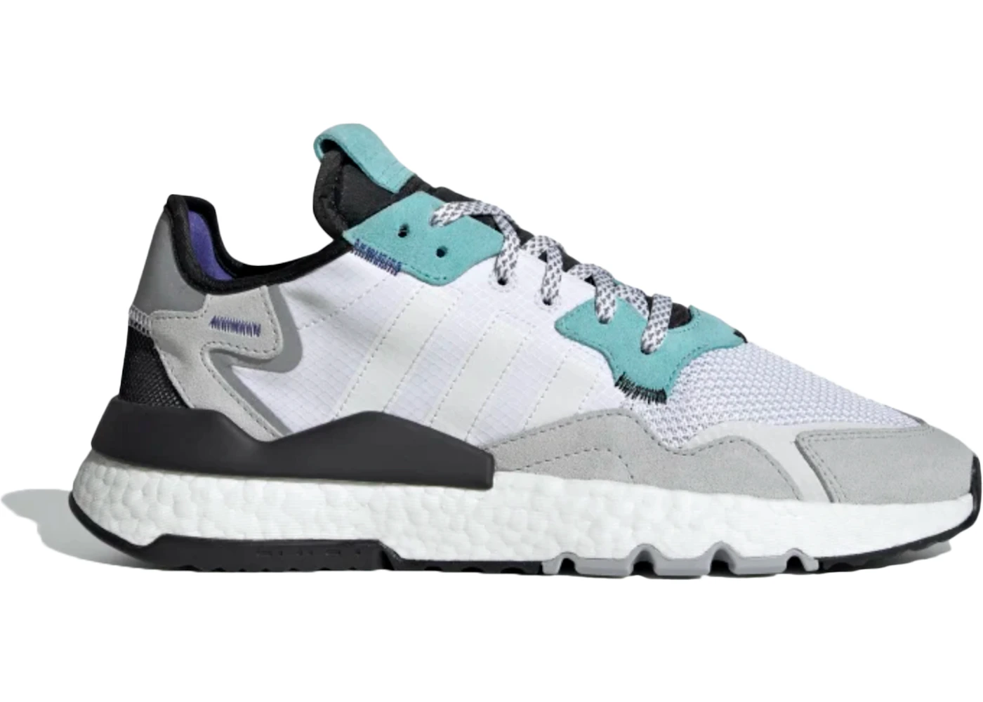 Adidas nite 2025 jogger cloud white