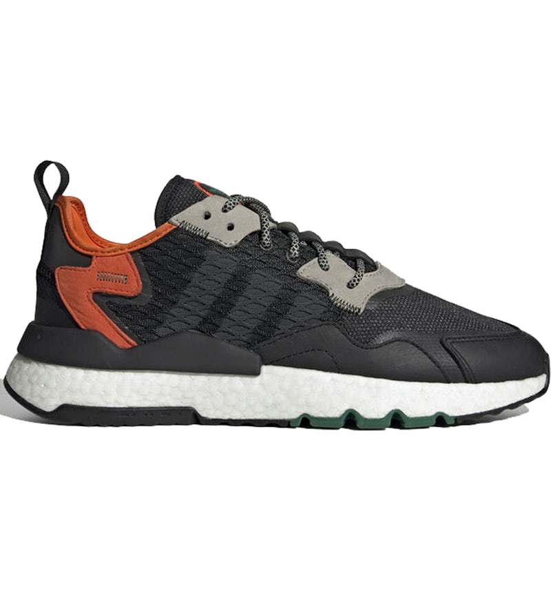 adidas Nite Jogger Cordura Black Orange Men s EE5549 US
