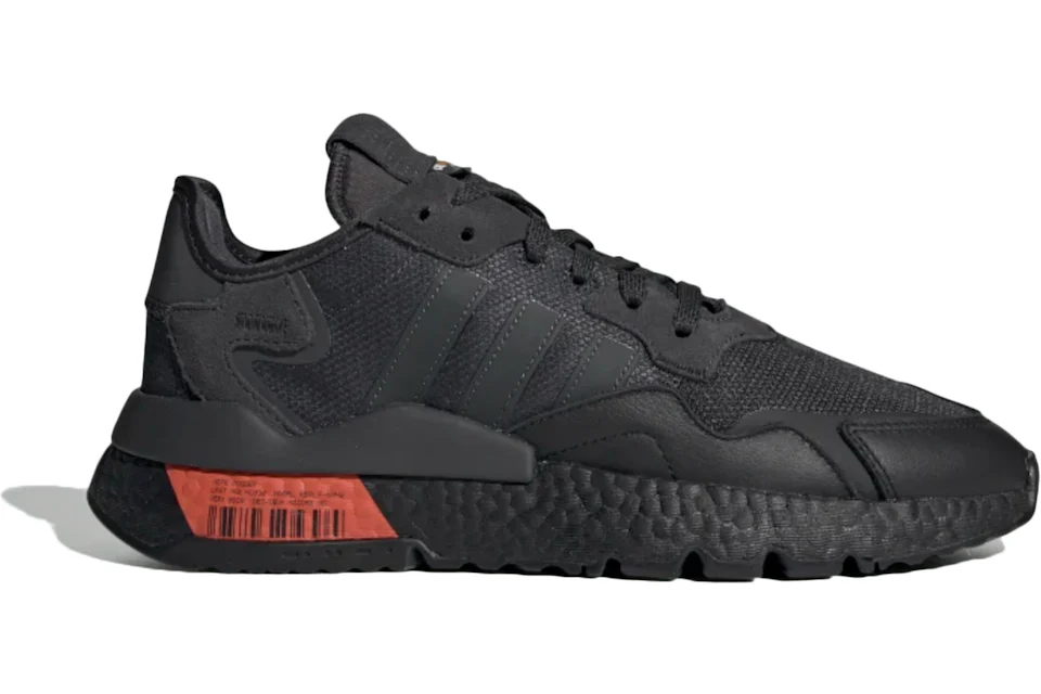 adidas Nite Jogger Core Black Carbon Hi Res Men s FV3618 US