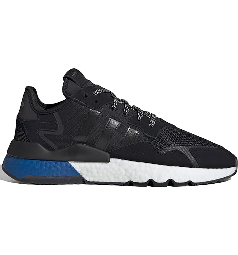 adidas Nite Jogger Core Black Lush Blue Men's FW5331 US
