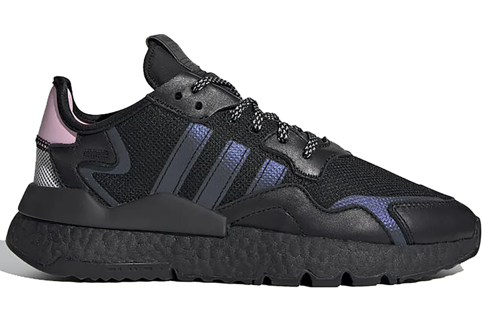 adidas Nite Jogger Core Black True Pink Women s