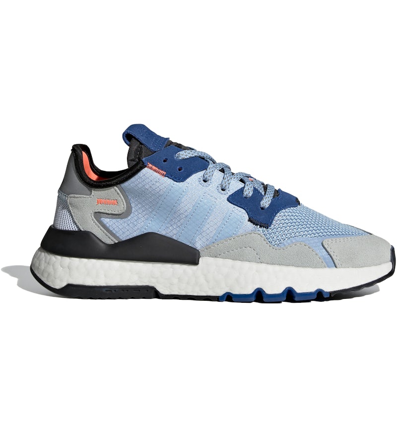 Glow Orange Nite Jogger White Orange Adidas Nite Jogger Glow Blue