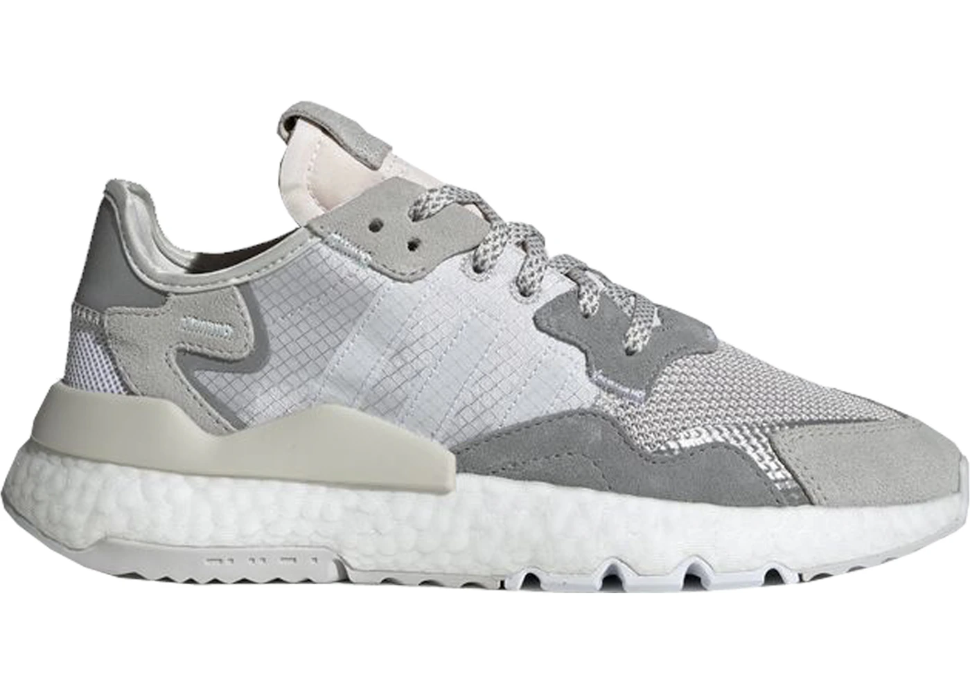 Adidas nite jogger grey 2025 one crystal white grey two