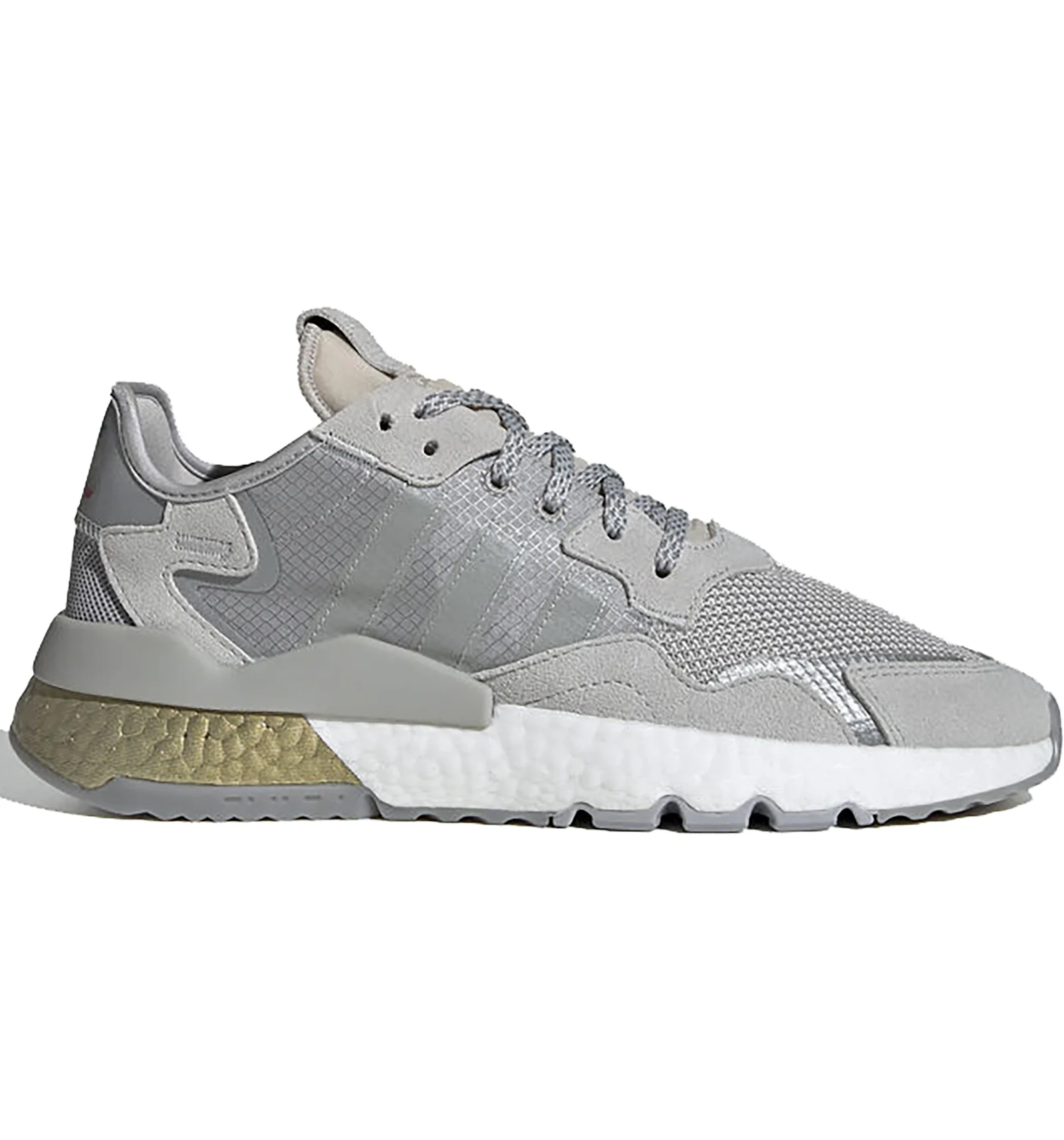 Adidas nite hotsell jogger gold