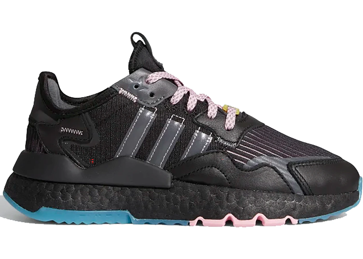 adidas Nite Jogger Ninja Core Black GS Kids FY0176 US