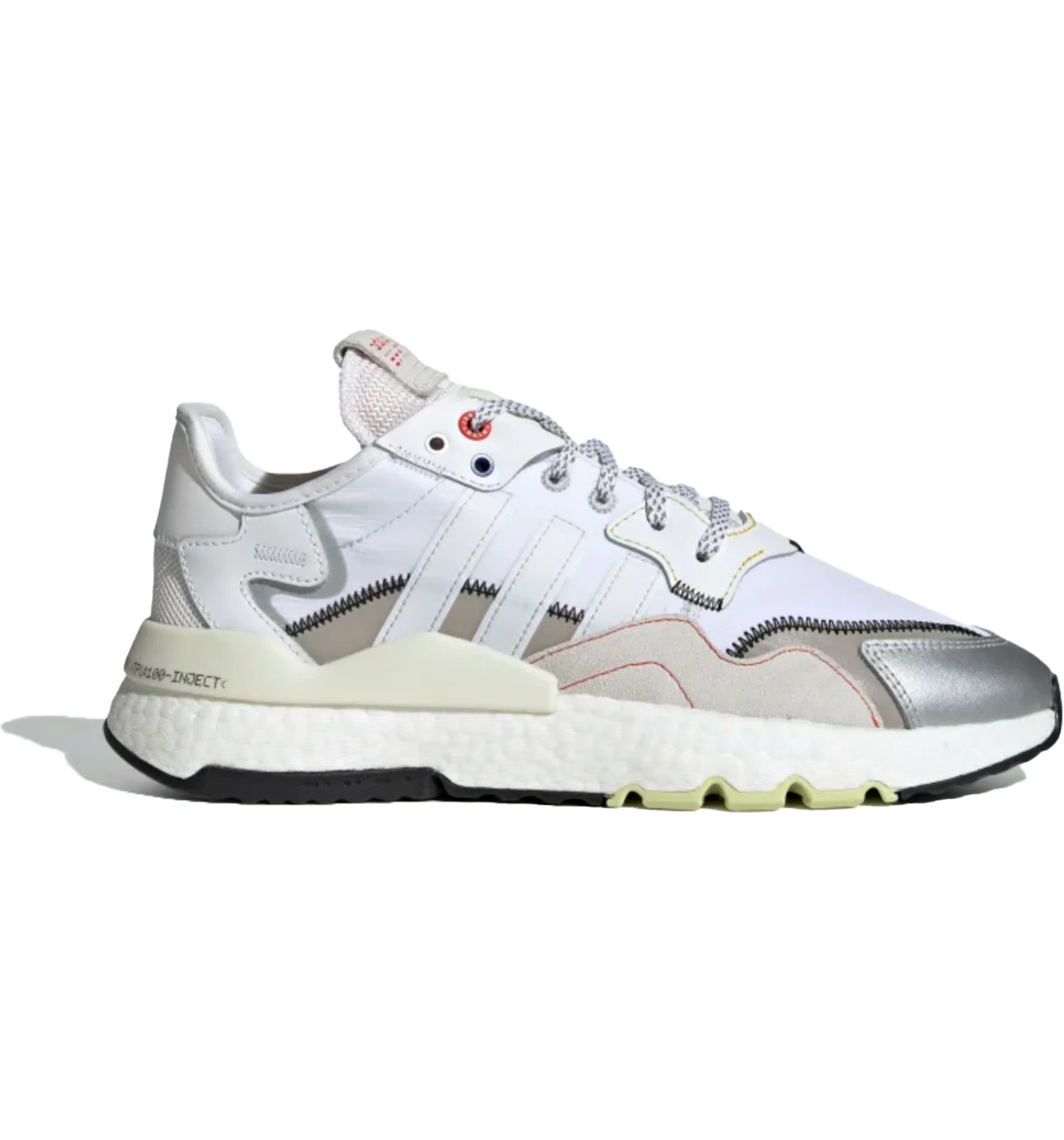 Adidas nite jogger grey deals one crystal white grey two