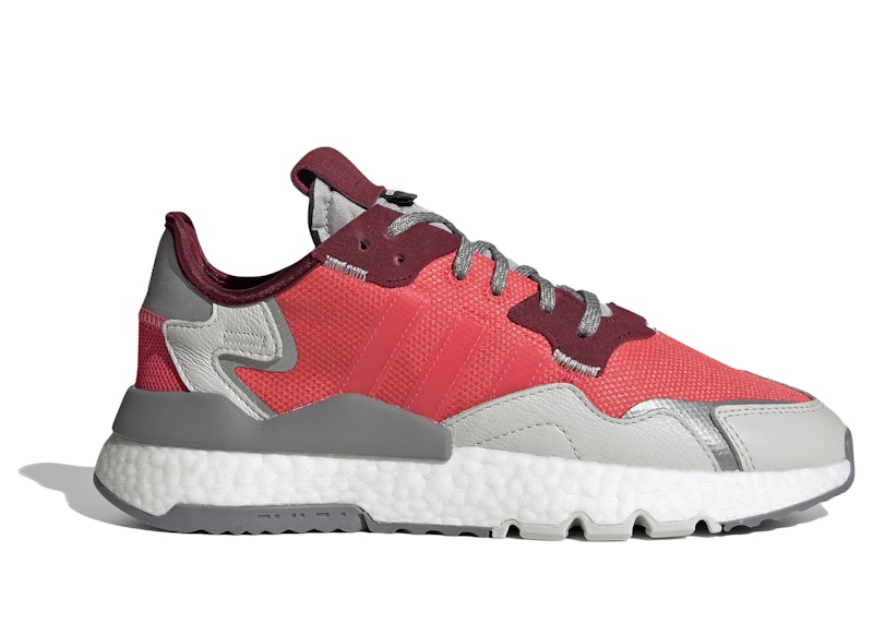 Adidas nite jogger store shock red