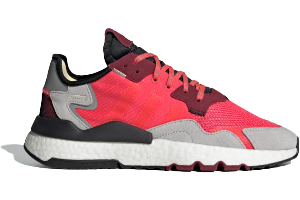 Adidas nite 2025 jogger red