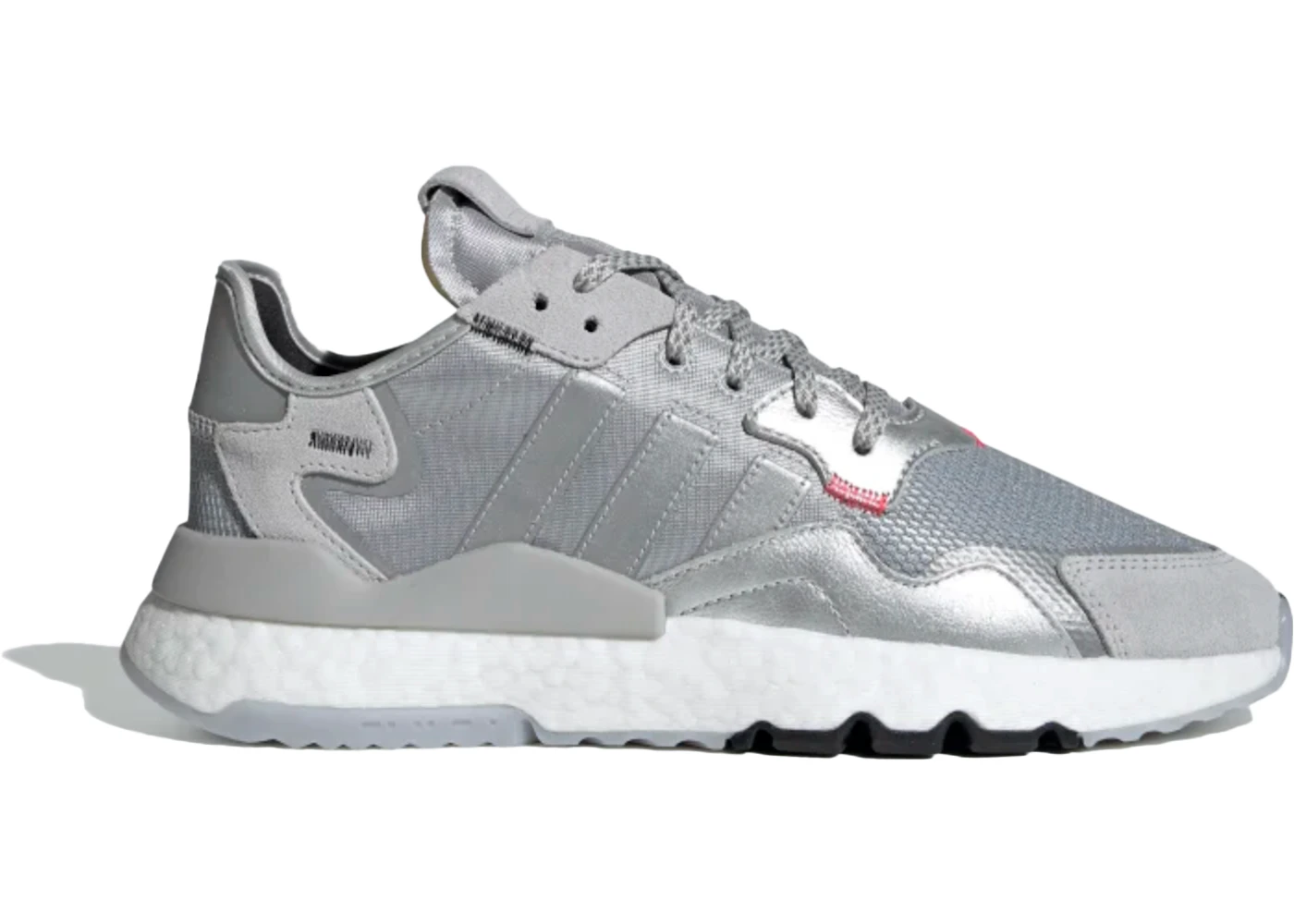 adidas Nite Jogger Silver Metallic Men s EE5851 GB