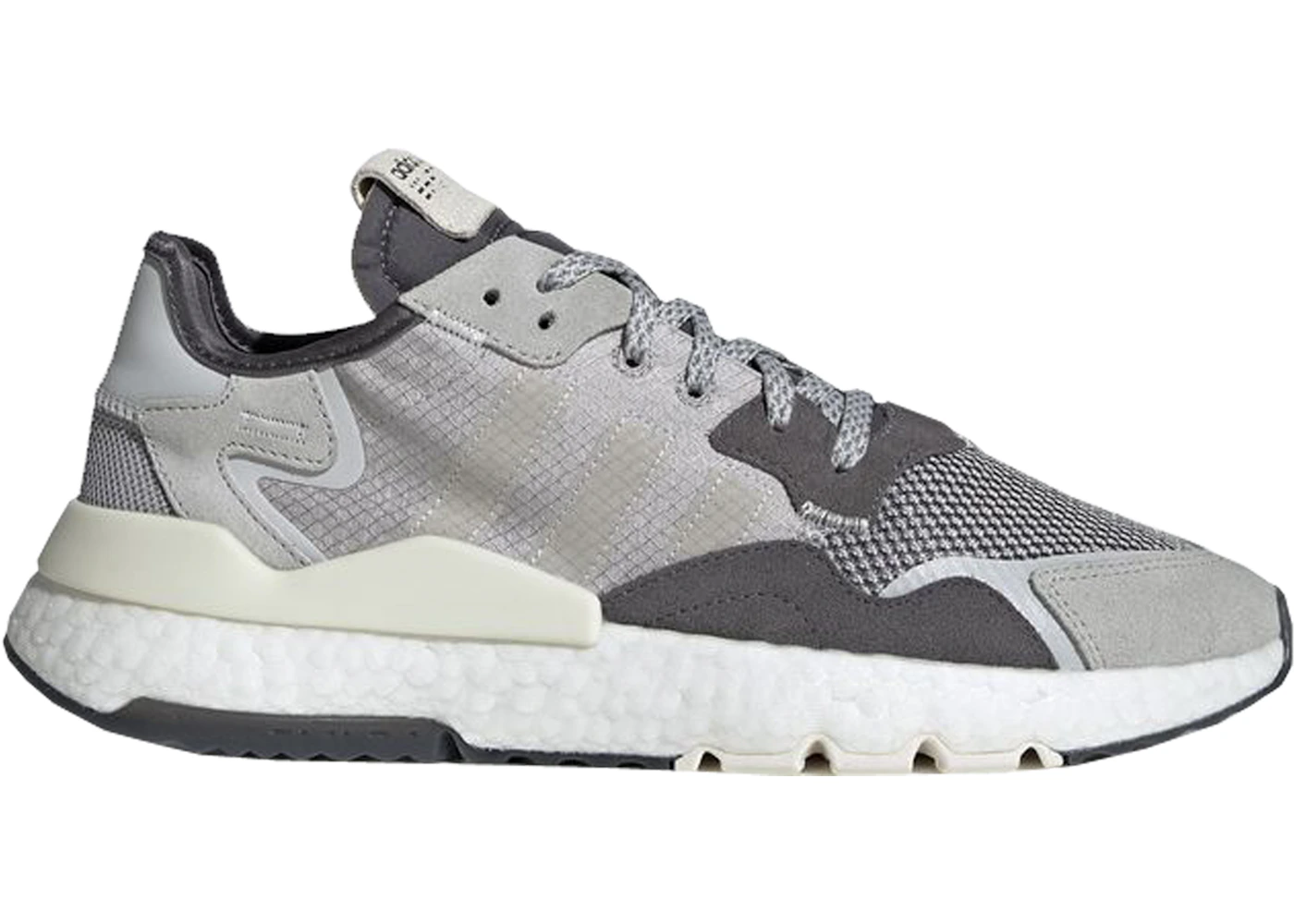 Adidas nite jogger grey deals one crystal white grey two