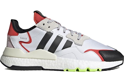 adidas Nite Jogger WeiB Schwarz Rot Herren EH1293 DE