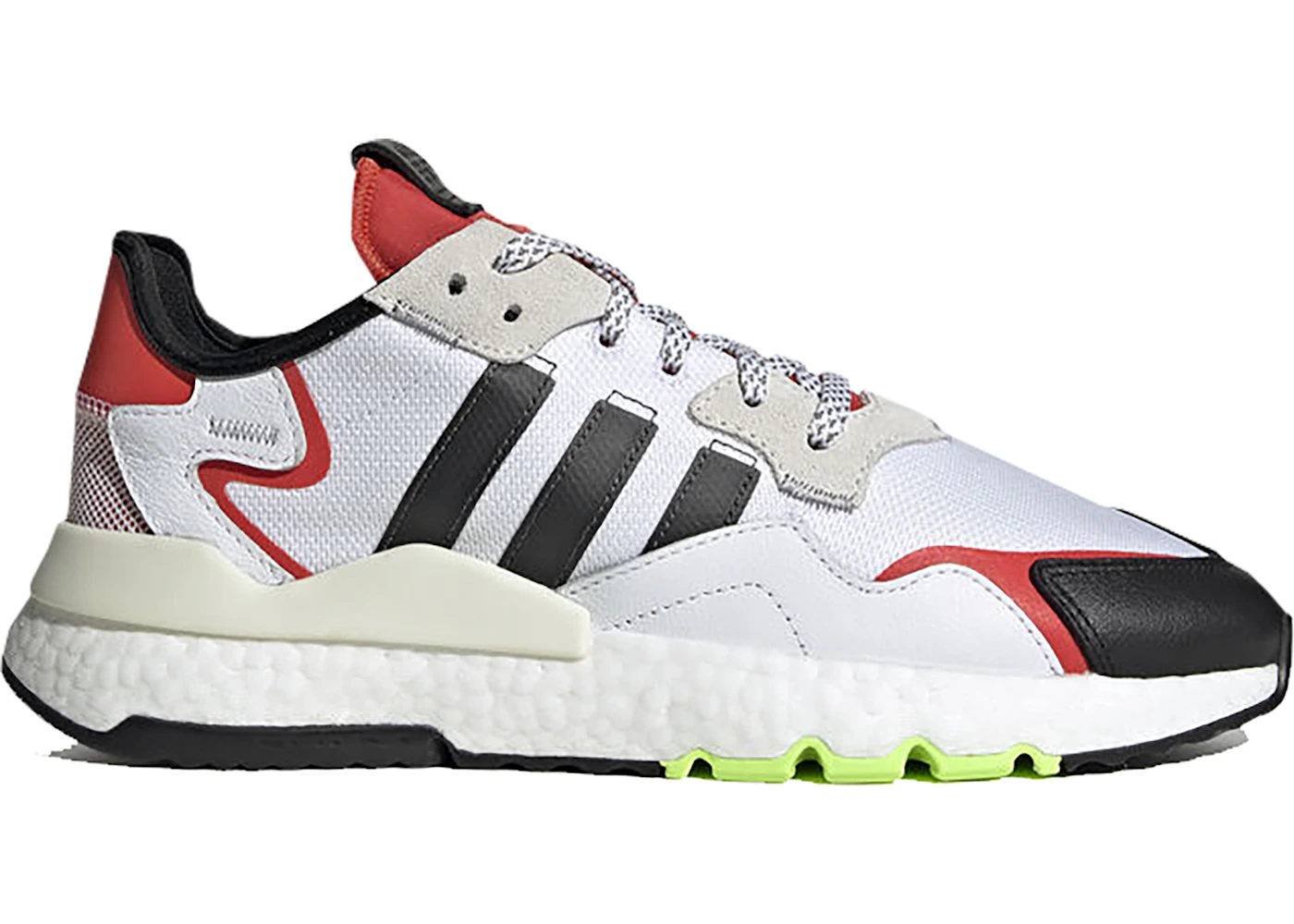 Adidas nite jogger grey 2025 one crystal white grey two