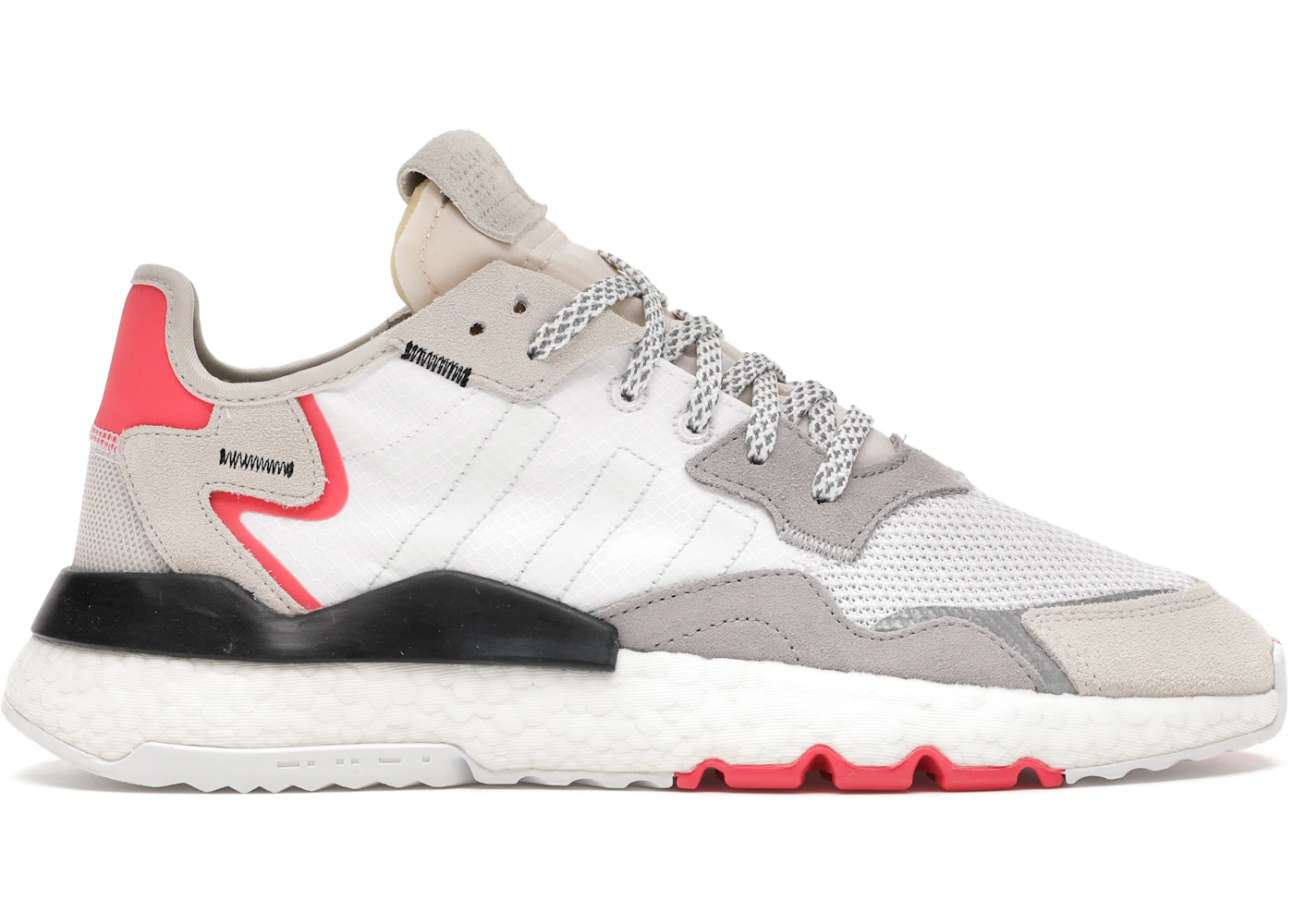 adidas Nite Jogger White Shock Red Men s F34123 GB