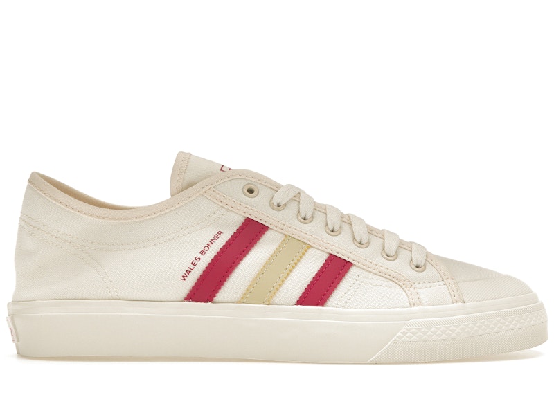 adidas Nizza Lo Wales Bonner Creme WeiB Scarlet Herren S42621 DE